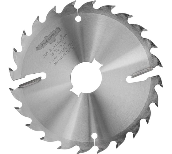 Изображение товара Диск пильный HW многопильный 200x40x2.2/1.6 мм, z24+2, F Golden Eagle TL00000028