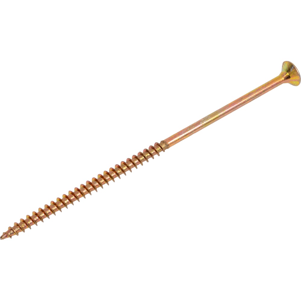 Изображение товара Универсальный саморез МЕТАЛЛСЕРВИС 6x140 цинк желтый 50 шт