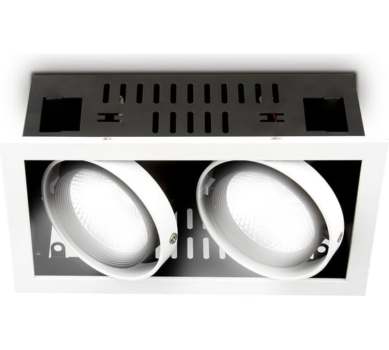 Изображение товара Встраиваемый светильник Ambrella Light Techno T812 BK/CH/2 12W/4200K