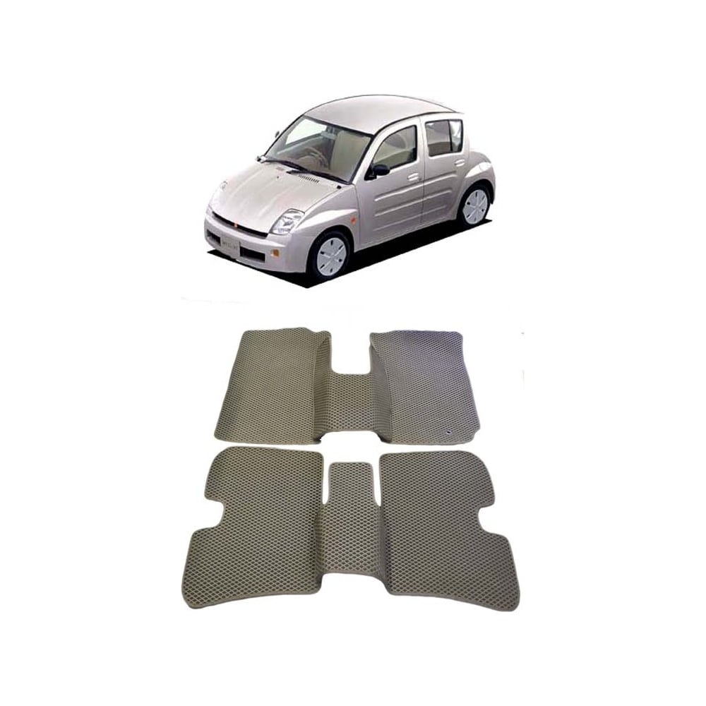 Ковры в салон автомобиля toyota will i (vi) правый руль 1999 - 2001 Eva Smart 2094-A1B5-S