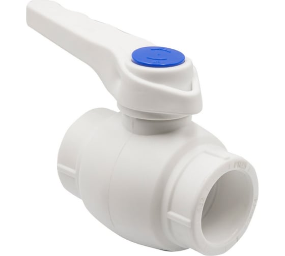 Изображение товара Кран шаровой EVER PLAST 32 ручка PP-R БЕЛЫЙ Россия 541374