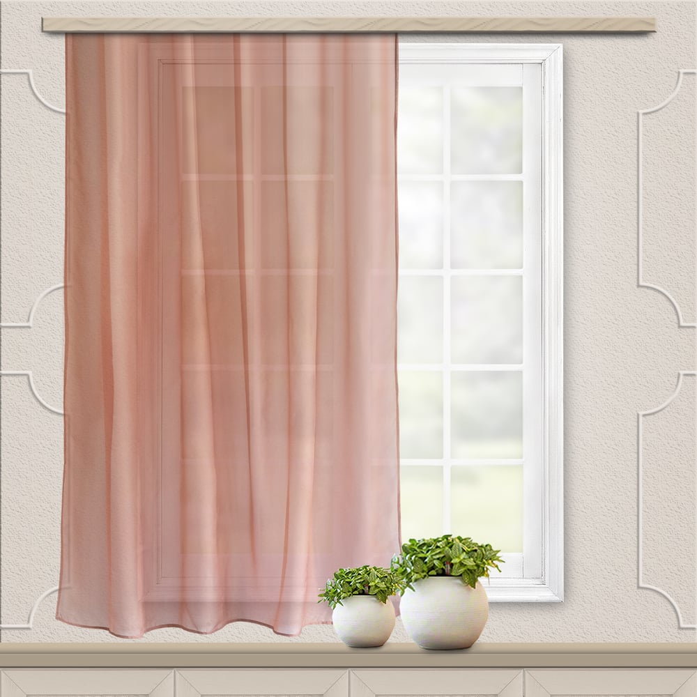 Изображение товара Штора Witerra вуаль 140x180 см какао modern стиль для кухни и интерьера