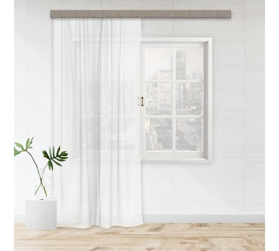 Изображение товара Штора witerra вуаль, 150x260 см, белая 10400
