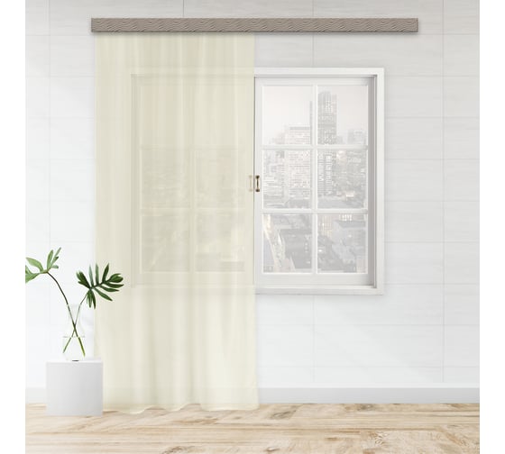 Изображение товара Штора witerra вуаль, 200x260 см, молочная 10102