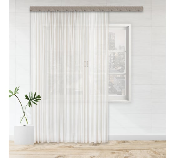 Изображение товара Штора witerra вуаль, 300x250 см, молочная 107549