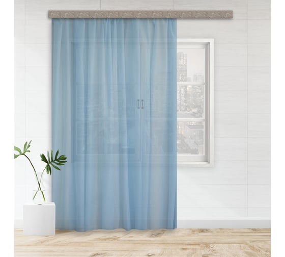 Изображение товара Штора witerra вуаль, 300x260 см, голубая 10206