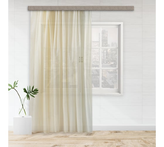 Изображение товара Штора witerra вуаль, 300x260 см, шампань 10201