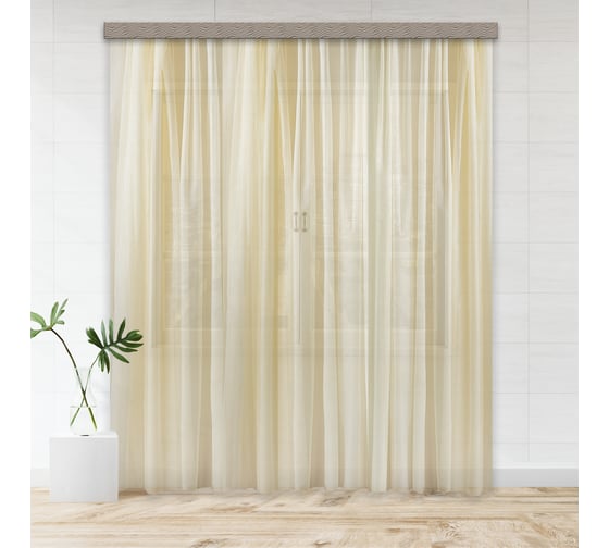 Изображение товара Штора witerra вуаль, 500x260 см, шампань 10301