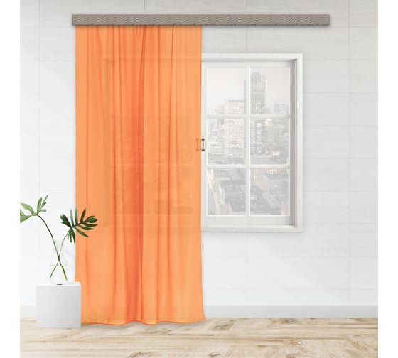 Изображение товара Штора witerra вуаль, 500x260 см, персик 10308