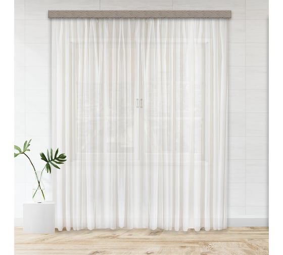 Изображение товара Штора witerra вуаль, 500x260 см, молочная 10302