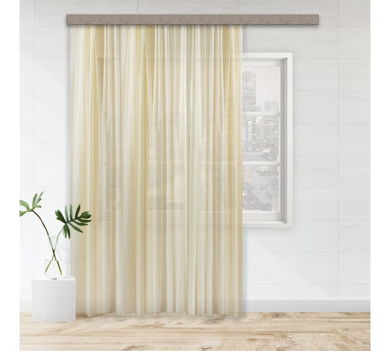 Изображение товара Штора witerra вуаль, 300x285 см, шампань 9601