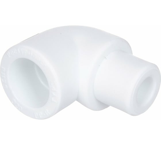 Изображение товара Угольник RTP PPR внутреннее/наружное присоединение 32x20x90 белый 28075