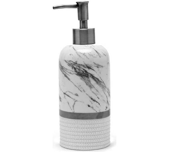 Изображение товара Дозатор для жидкого мыла PRIMANOVA BERGAMA SILVER керамика D-20810