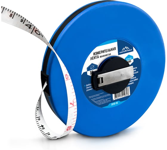 Изображение товара Мерная лента vertextools 30 м 3050-30