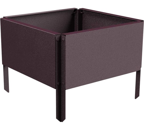 Изображение товара Готовая оцинкованная грядка Delta-Park GX 0.32x0.32 м, коричнево-красная 30020GX_3232Ch