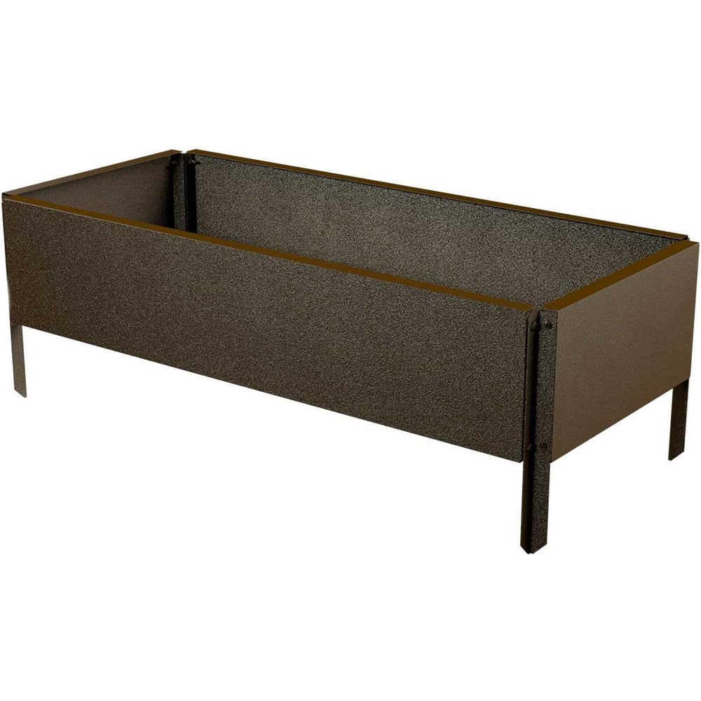 Изображение товара Готовая оцинкованная грядка Delta-Park GX 0.32x0.7 м коричневая