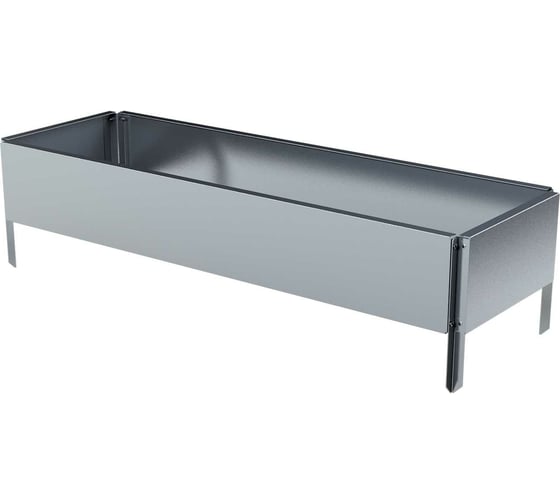 Изображение товара Готовая оцинкованная грядка Delta-Park GX 0.32x0.95 м, серебристая 30020GX_3295Zn