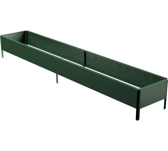 Изображение товара Готовая оцинкованная грядка Delta-Park GX 0.32x1.9 м, зеленая 30020GX_32190Gr