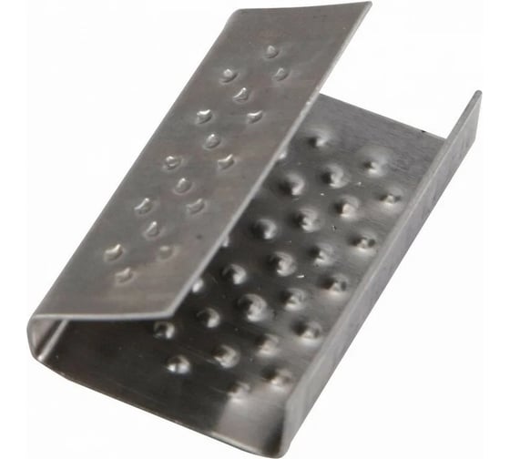 Изображение товара Металлическая скрепа для ПП-ленты FLAGMAN TOOLS 20 мм, 1000 шт. PM00400205