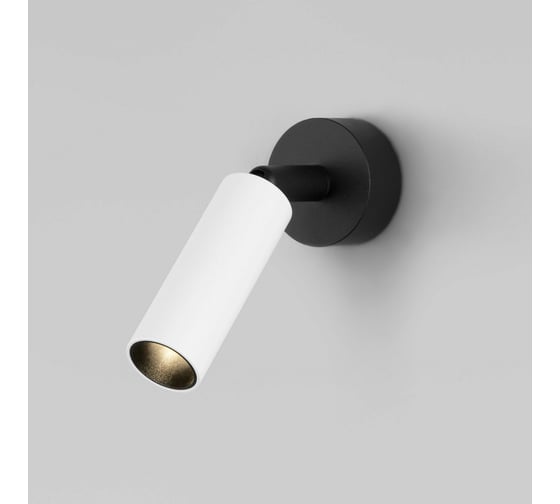 Изображение товара Настенный светильник Eurosvet 20133/1 LED / белый/черный a058951