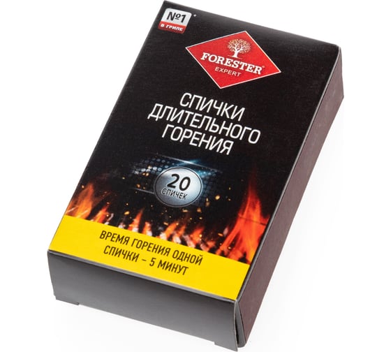 Изображение товара Спички длительного горения (20 шт.) BC-782 Forester 49798838