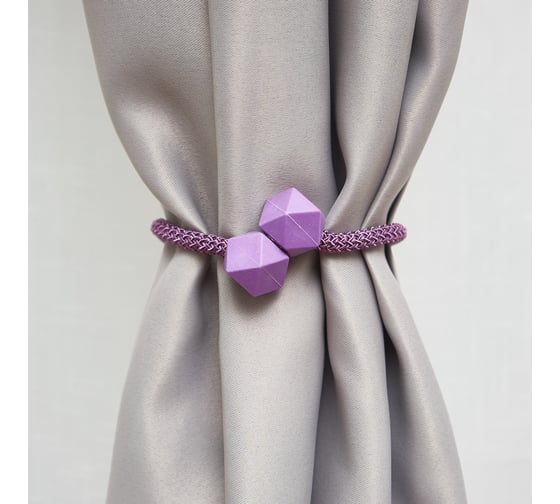 Изображение товара Подхват-магнит witerra кубики, сиреневый, 1 шт. 108472