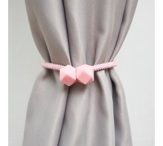 Изображение товара Подхват-магнит witerra кубики, розовый, 1 шт. 108641