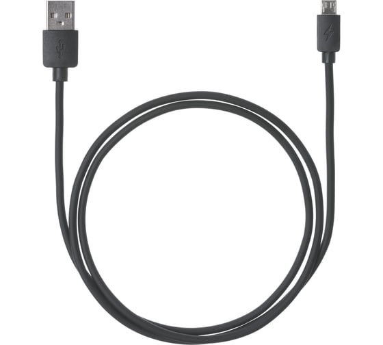 Изображение товара Дата-кабель TDM ELECTRIC ДК 1, USB - micro USB, 1 м, черный SQ1810-0301