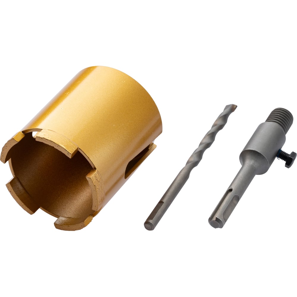 Изображение товара Коронка алмазная в сборе по армированному бетону и кирпичу 68 мм, SDS-Plus TORGWIN T920502