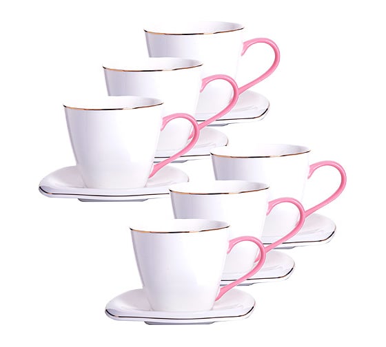 Изображение товара Чайный сервиз LORAINE 12 предметов 220 мл 26641 Чайный сервиз 12пр 220мл "Нежность" LR (х8)