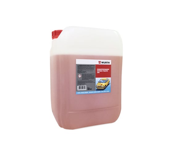 Изображение товара Автошампунь слабоконцентрированный для бесконтактной мойки ASM 20 кг Wurth 089012120 053 1
