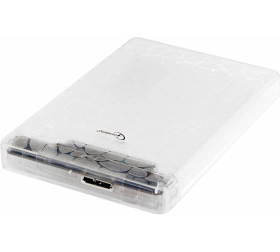 Изображение товара Внешний корпус Gembird 2.5 прозрачный, USB 3.0, SATA, пластик EE2-U3S-32P