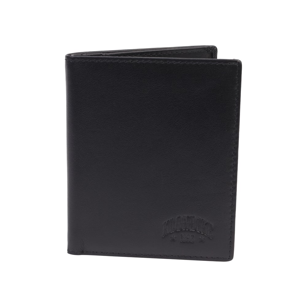 Изображение товара Визитница Klondike Claim из натуральной кожи черная 80x15x105 мм KD1110-01