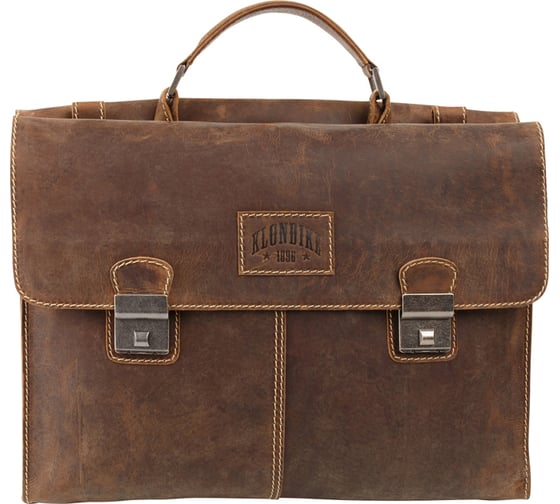 Изображение товара Портфель Klondike Native, коричневый, 40х11х31 см KD1131-03
