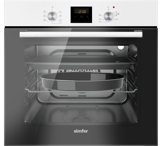 Изображение товара Электрический духовой шкаф SImfer 7 режимов работы, конвекция, гриль B6EW56070