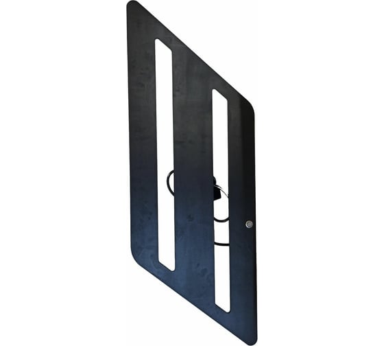 Изображение товара Электрический полотенцесушитель OUTE черный матовый высота 820 мм TM6215H