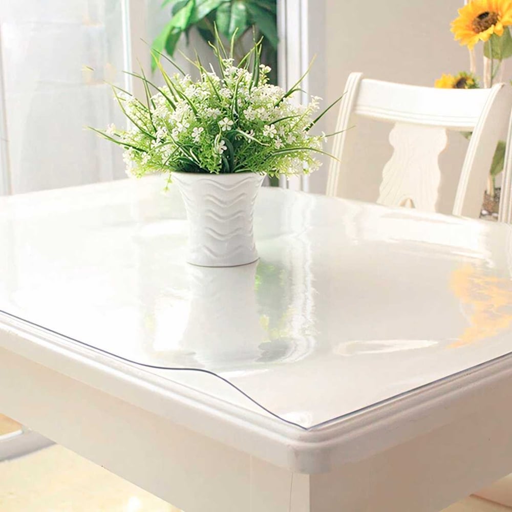 Изображение товара Скатерть Dasch Гибкое стекло 1 мм, прозрачная, 80x120 см