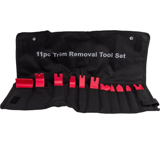 Изображение товара Набор пластиковых съемников клипс Русский Мастер 11 шт. в органайзере РМ-72048