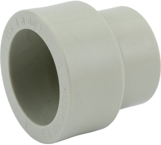 Изображение товара Переходная муфта ПОЛИТЭК внутр./внутр. 32/25 PPRC, серый 9000003225С