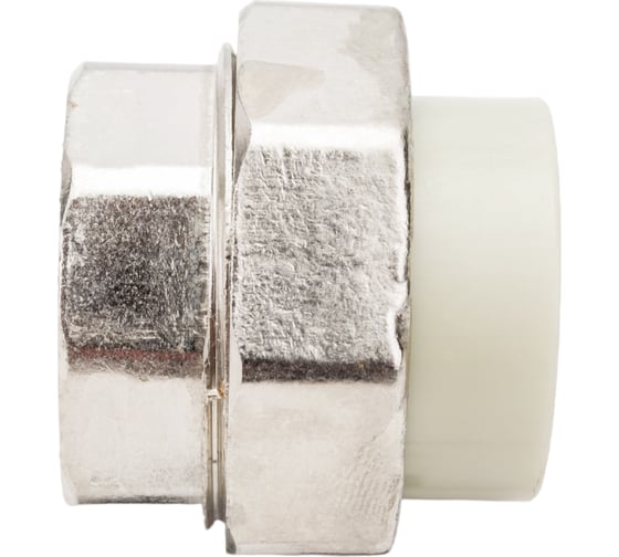 Изображение товара Разъемная муфта Политэк с внутр.рез. 25x1 PPRC, серый 9801002501с