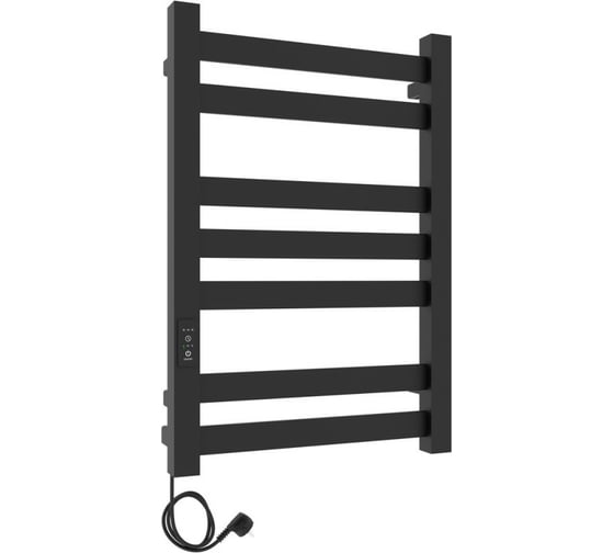 Изображение товара Электрический полотенцесушитель Laris Гефест чкч п7 500/800 левый тэн, черный матовый, ru 73207616