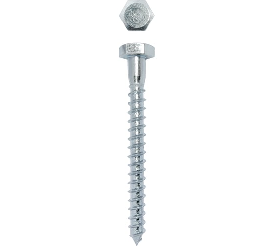 Изображение товара Сантехнический шуруп глухарь Daxmer DIN 571 10x100, 50 шт 00000317660