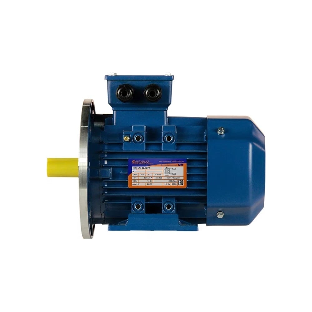 Изображение товара Электродвигатель 5АИ 80 А8 0.37/750 IM 2081 01.01.213545 промышленные характеристики