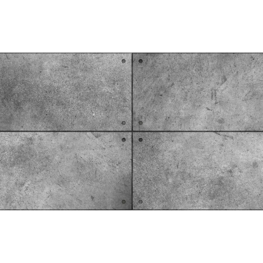 Панель для кухонного фартука ФАРТУКОФФ очница бетонная мерида