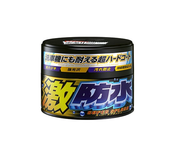 Изображение товара Защитный полироль для кузова SOFT99 Water Block Wax для тёмных авто, 300 г арт. 00347 131008