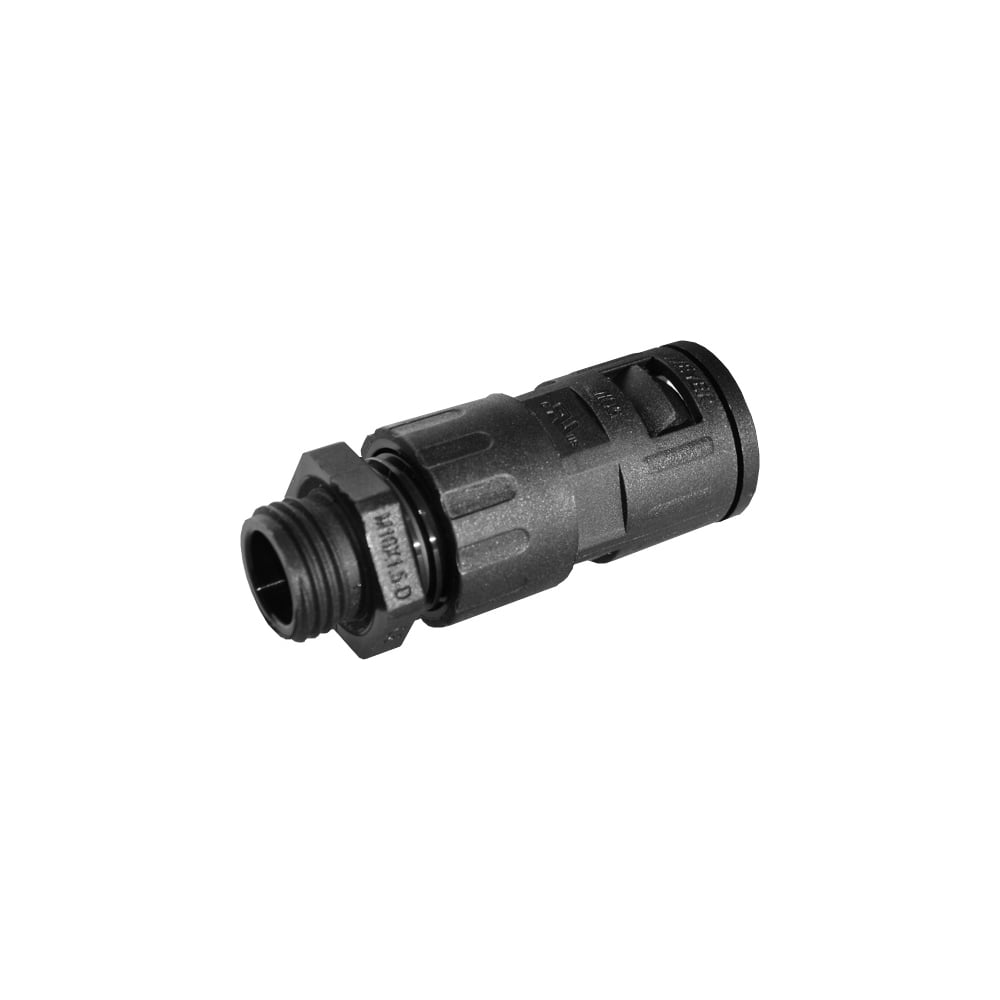 Изображение товара Муфта для гофрированных труб WEYER WQGZ1-M16B/AD15.8 прямой коннектор M16x1.5 стойкая к влаге