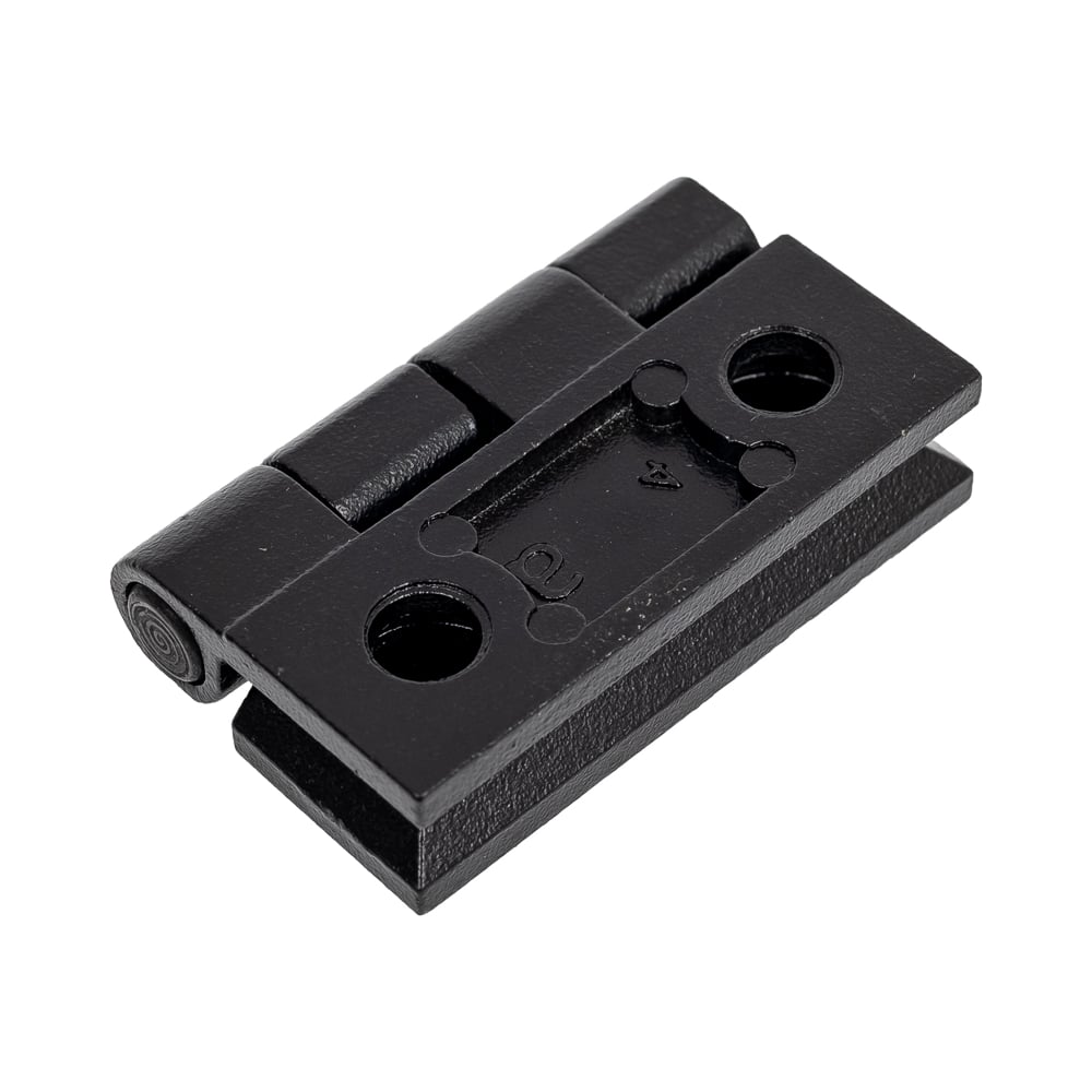 Изображение товара Накладная петля ТРИЗАМ ПН4040.1.5.4 40x40 черная с углом 180°