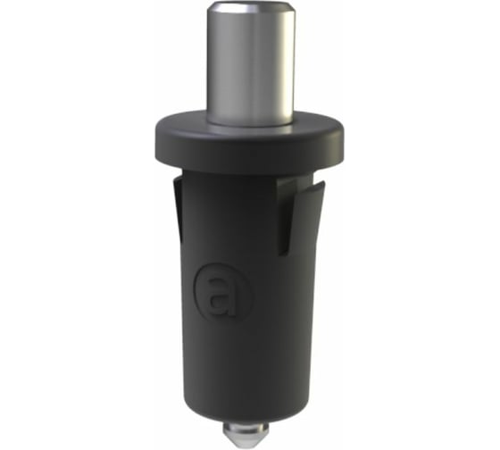 Изображение товара Потайная пружинная петля ТРИЗАМ ППП03.35 монтажное отверстие 10 мм, полиамид, черная, 50 шт. TRZ0247