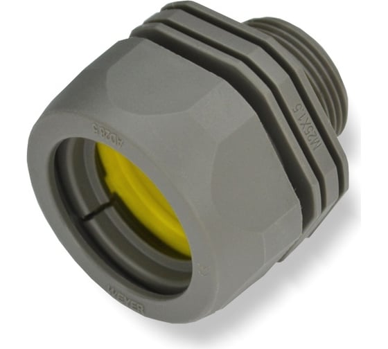 Изображение товара Муфта для гофрированных труб WEYER WQGD-M25G/AD28.5 - коннектор прямой, нар. M25x1.5 WE0800500