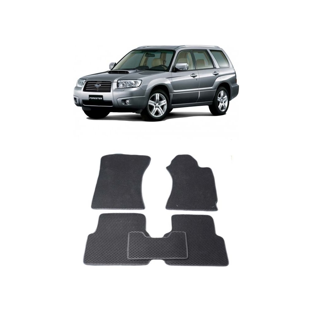 Изображение товара Ковры в салон автомобиля Eva Smart Subaru Forester LL (SG) правый руль 2003-2008